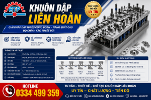 Khuôn dập liên hoàn gia công chính xác tại Cơ khí An Thạnh Phú